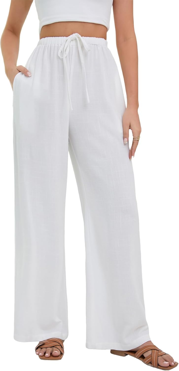 Sophie linnen broek - wijd en ademend