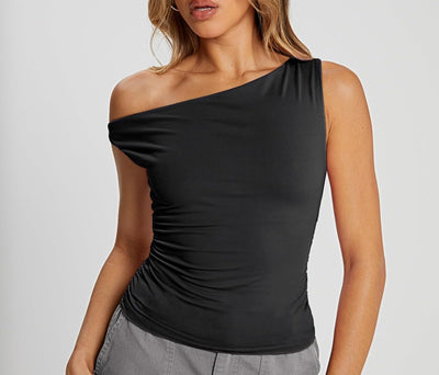 Charlotte bluzka bez ramiączek - modna i dopasowana