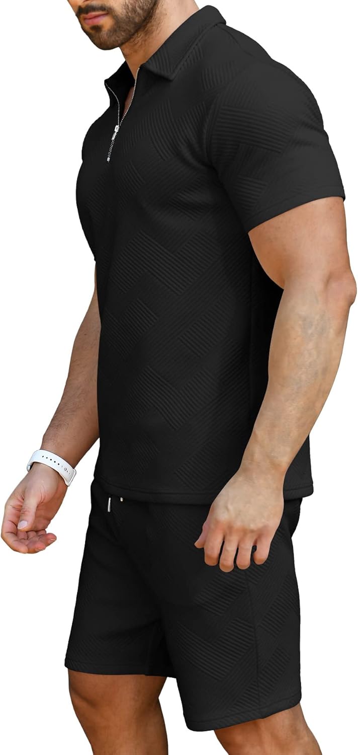 Thomas zomerset heren polo + korte broek - luchtig en netjes