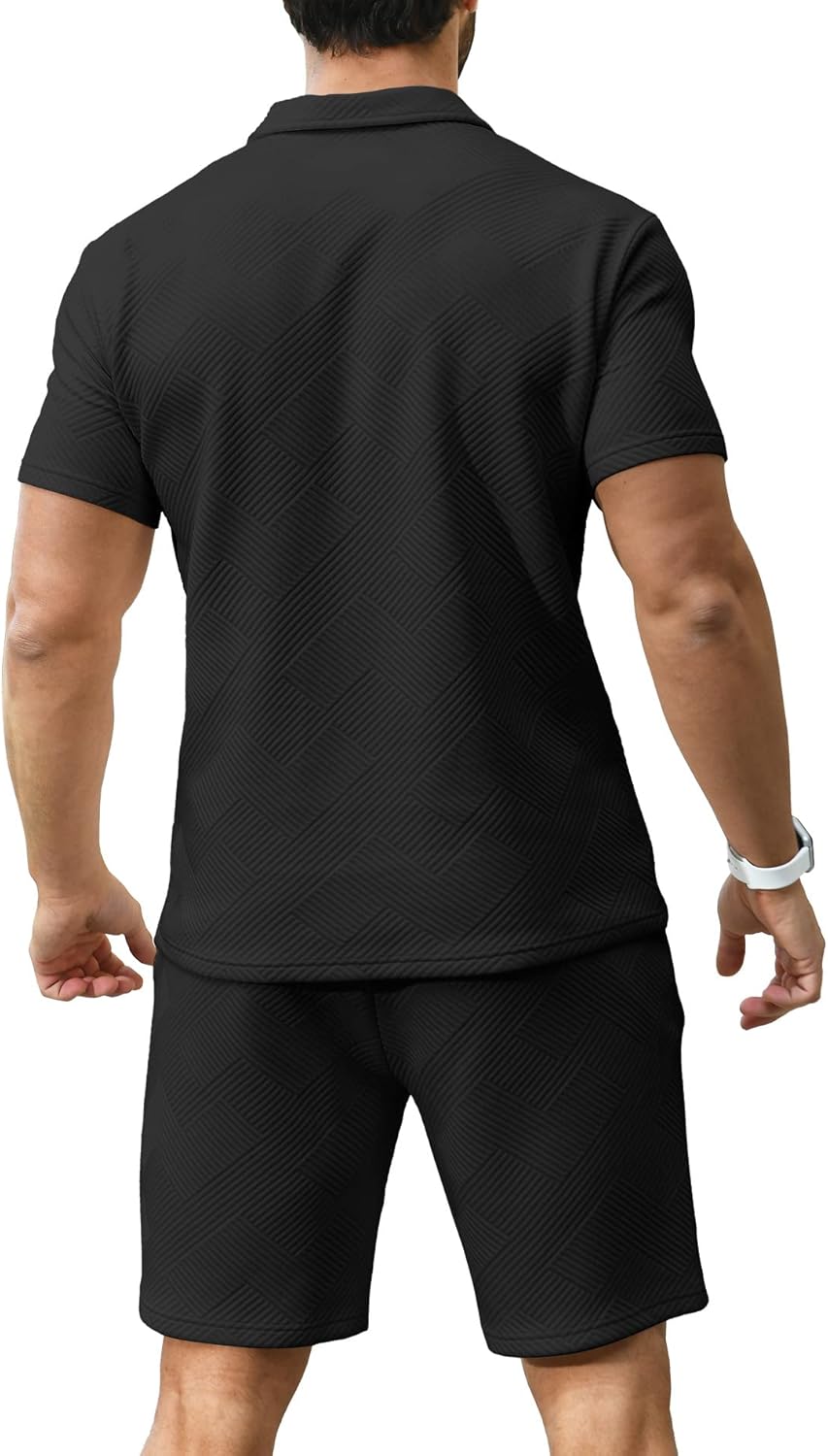 Thomas zomerset heren polo + korte broek - luchtig en netjes