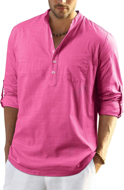 Stan katoenen overhemd met lange mouwen - casual en lichtgewicht