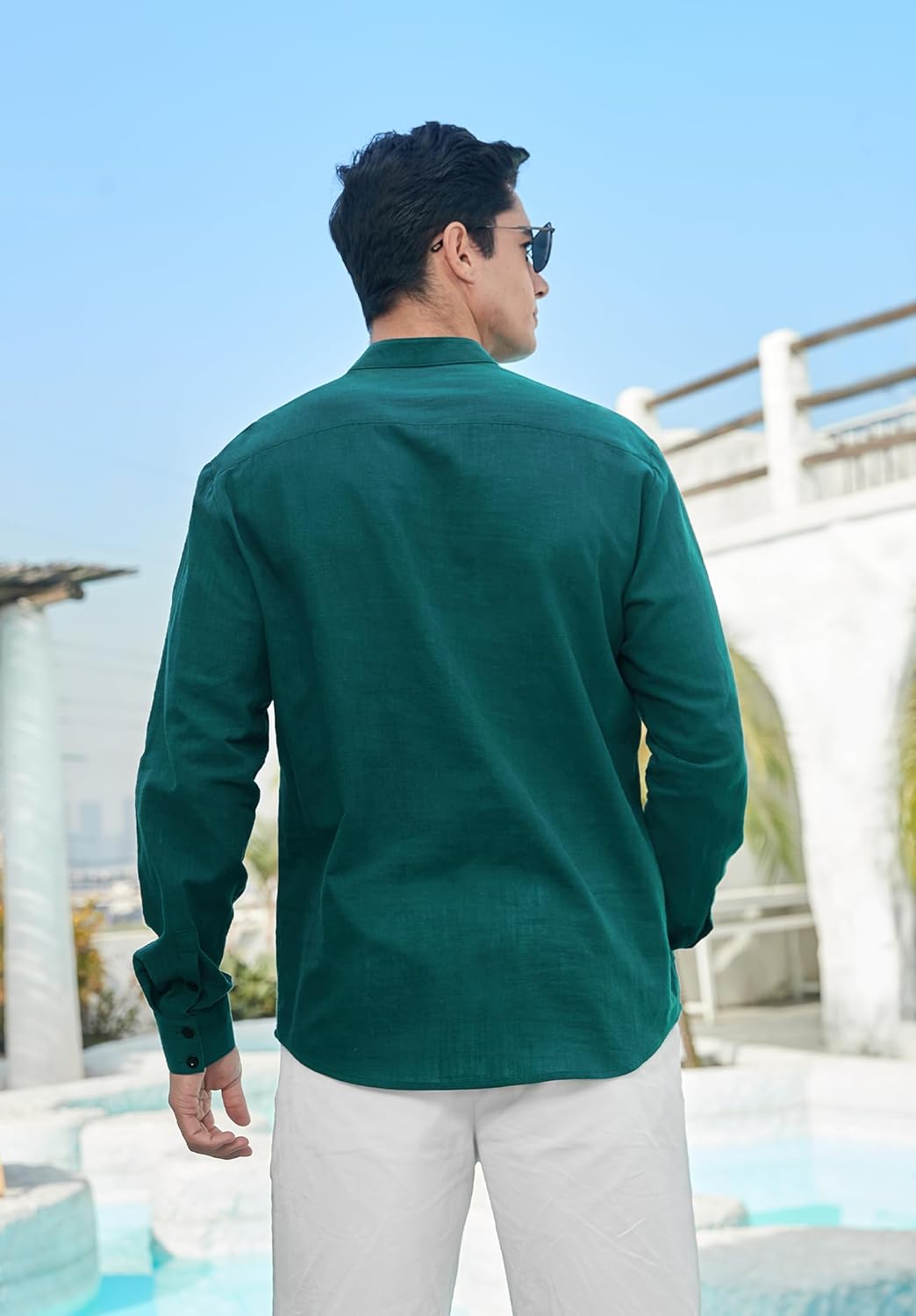 Stan katoenen overhemd met lange mouwen - casual en lichtgewicht