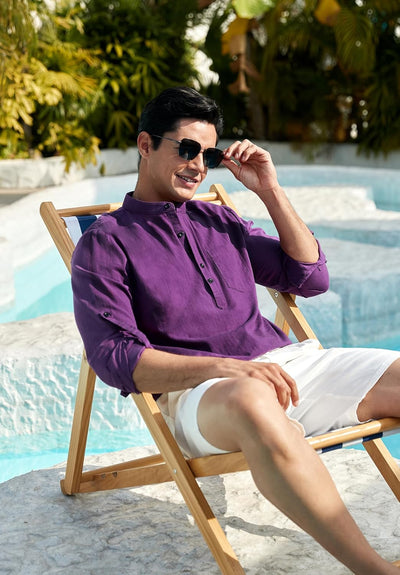 Stan katoenen overhemd met lange mouwen - casual en lichtgewicht