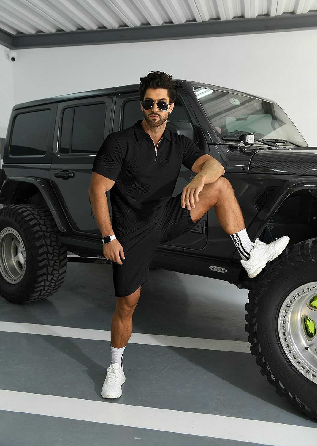 Thomas zomerset heren polo + korte broek - luchtig en netjes